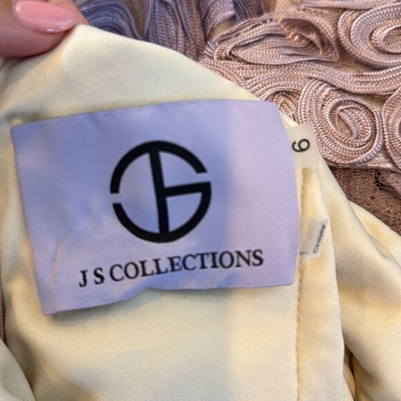 BHLDN ombré purple tea length dress - Picture 4 of 7